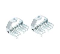 WEKADRIN 2 Pièces Outil Débosselage Multi Griffe Mors Résistant pour Réparation Auto Kit Entretien Carrosserie