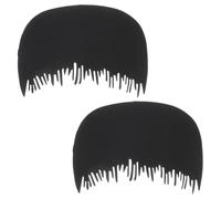 WEKADRIN 2 Pièces Peigne Applicateur Fibres Épaississantes avec Protection Contour Cheveux pour Hommes et Femmes Accessoire Coiffure Chute Lot de Peignes pour Épaississement Capillaire