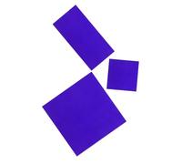 WEKADRIN 2 Pièces Plaques Verre Cobalt pour Expériences de Chimie de Remplacement Précises pour Réactions de Couleur de Flamme Accessoire Réutilisable pour Scolaires