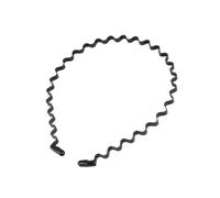 WEKADRIN 2 pièces Serre-tête Ondulé Épais pour Hommes et Femmes Bandeau Élastique Confortable pour Sport Spa et Coiffure Accessoire Cheveux Unisexe Pratique