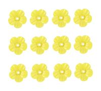 WEKADRIN 20 pièces Fleurs de Remplacement pour Mangeoire Colibris Fleurs Plastique Jaunes Ports Alimentation Pratiques Décorations Durables pour Mangeoires Extérieures