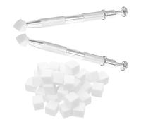 WEKADRIN 200 Pièces Éponges Manucure Mini Blocs Souples avec Stylo Pinceur Outils Nail Art Gradient et Réutilisable pour Salon et Usage Domestique