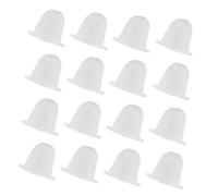 WEKADRIN 200 pièces Silicone Ink Cups Semi Permanent Tattoo Pigment Holders Small Soft Non-toxic Disposable For Beauty Salon And Personal Use