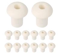 WEKADRIN 20pièces Porte-mèche Céramique pour Lampe à Pétrole Support Stable pour Mèches de Lampe à Huile Accessoires Pratiques pour Usage Domestique et Laboratoire