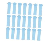 WEKADRIN 24 Pièces Cache-oreille visuel accès s de nettoyage des oreilles embouts en silicone pour nettoyeur manchons nettoyants pour Plastique Ciel bleu