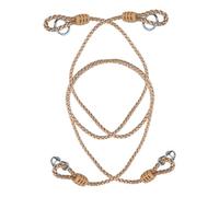 WEKADRIN 2pièces Extension pour Balançoire Extérieur Kit De Suspension Réglable Sangles De Balançoire Robustes Arbre