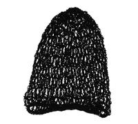 WEKADRIN 3 Pièces Filet à Cheveux Femme Maille Polyester Respirante Confortable et Maintien sans Noeud Protège Cheveux Pendant Sommeil Noir