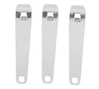 WEKADRIN 3 Pièces Ouvre Flacon Acier Inoxydable Mini Ouvre Vial Antidérapant Outil Portable pour Infirmières et de Santé