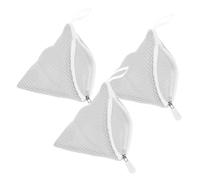 WEKADRIN 3 Pièces Sacs Filet Lavage Petits Sacs Maille Polyester Vêtements Machine Laver Voyage Camping