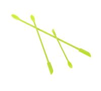 WEKADRIN 3 pièces Spatule Silicone Longue Manche pour Bouteilles Cosmétiques Racloir Flexible pour Lotion Ustensile Cuisine Léger et Portable