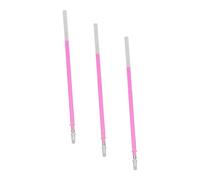 WEKADRIN 3 pièces Stylo Sourcils Cartographique Pointe Unique Rose Marqueur Positionnement Microblading Maquillage et Précis pour Dessin de Sourcils Symétriques