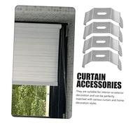 WEKADRIN 30 Pièces Support De Volet Aveugle Stores Verticaux Vertical Supports Soutien Stores Accessoires Verticaux pour Fenêtres De Rideau