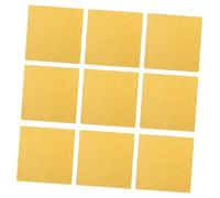 WEKADRIN 300 Pièces Aluminum Foil Wrapping Paper Orange Peel Texture Candy Wrappers For Food Packaging DIY Party Gifts