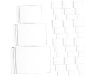 WEKADRIN 300 pièces Sac de Rangement Bijoux Oxydation Assortiment de Pochettes Transparentes pour Boucles Doreilles Colliers et Bagues Organisateur Portable pour Voyage et Usage Quotidien