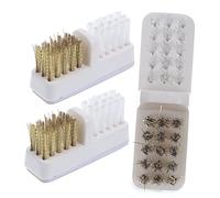 WEKADRIN 3pièces Brosse De Nettoyage Pour Perceuses à De Accessoires Pour Manucure Professionnelle Outils De Nettoyage Pratiques Et Pour Artistes Des Et Usage Domestique