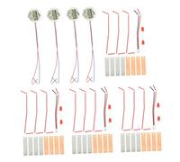 WEKADRIN 4 Ensembles Kit Scientifique Fruit Batterie avec Horloge Électronique et LED Expérience Physique de DIY pour Garçon Fille Outil Pédagogique Stem pour Projet Scolaire