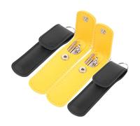 WEKADRIN 4 ensembles Set de Nettoyeurs Oreille Portables Acier Inoxydable Curette Oreille Pratique et Ergonomique pour Nettoyage Cérumen à Domicile Léger et Facile à Transporter Ensemble