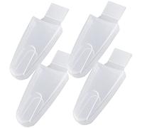 WEKADRIN 4 Pièces Étui Transparent pour Sécateurs de Jardin Pochette Pratique et pour Outils de Jardinage Protection et Rangement Sécurisé des Ciseaux Lot