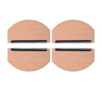 WEKADRIN 4 Pièces Peigne à Laine en Bois 4 Pièces - Rasoir Anti-Peluches pour Pulls, Manteaux et Tricots - Outil Détachant pour Éliminer Bouloches Tenaces - Accessoire Portable D’Entretien