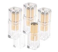 WEKADRIN 4 Pièces Pot Lèvres Fait Main Support Pour Lèvres Tube De Rangement Réutilisable