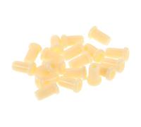 WEKADRIN 42 pièces Guzheng String Ferrules Set Beige String Holders For Enhanced Sound Clarity Stable Fit For Various Guzheng Zithers Wear-resistant Caps And Maintenance