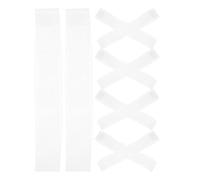 WEKADRIN 5 Paires de Brides de Chaussures Invisibles en Tpu pour Talons Hauts, Design Transparent Haute Transparence, Maintien Confortable, Printemps et L'automne
