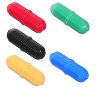 WEKADRIN 5 Pièces Magnetic Stir Bars For Laboratory Use Ptfe Magnetic Stirring Rods In Multiple Colors Quiet And Precise Mixing For Beakers In Scientific Research