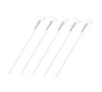 WEKADRIN 5 pièces Pinceaux Maquillage Nylon Brosse Éventail pour Masque Facial Souple Pratique Portable pour Soins de Peau