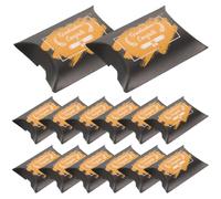 WEKADRIN 50 Pièces Boîte à Bonbons Graduation Cap Papier Jaune Coffret Cadeau Fête Diplôme Boîte à Friandises pour Remise de Diplômes et Célébrations