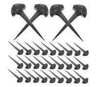WEKADRIN 50 pièces Clous À Cheval pour Équipement Cheval Outils Maréchal-ferrant Stables Clous Robustesse et Stabilité pour Sports Équestres et Protection Sabots