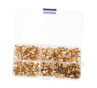 WEKADRIN 500 pièces U-type Wire Connectors Terminal Set For Electrical Wiring Conductive Cable Connectors For Computers And Appliances Safe And Easy To Install