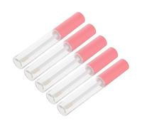 WEKADRIN 5pièces Tubes Vides à Lèvres De Contenants Pratiques Pour Lip Gloss Et Eyeliner Design Léger Et Résistant Pour Transporter Et Personnaliser Vos Cosmétiques
