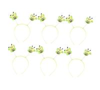 WEKADRIN 6 pièces Bandeaux Abeille Garçon Fille Accessoires Cosplay Tête Cheveux DIY Fête Anniversaire Noël