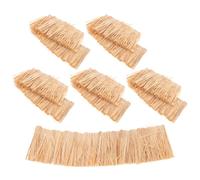 WEKADRIN 6 Pièces De Décoration De Toit De Chaume Mexicain Modèle De Maison Franges en Raphia Bannière en Herbe De Chaume Toit De Palapa en Fausse Herbe pour Bar