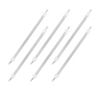 WEKADRIN 6 Pièces Élément Chauffant Quartz Tube Résistance Infrarouge pour Radiateurs Électriques Portables Remplacement Compact pour Chauffage Uniforme