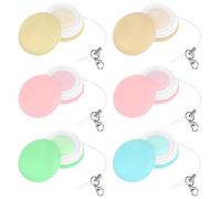 WEKADRIN 6 pièces Lingettes Écran Téléphone Macaron Chiffon Nettoyage Lentilles Réutilisable Nettoie Écran Lunettes et Objectifs sans Rayures Portable et Lavable Couleur Couleur Aléatoire