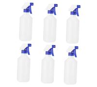 WEKADRIN 6 Pièces Lot de Flacons Spray Pulvérisateur Eau Portable Multi Usage pour Coiffure Jardinage et Maison Buse Fine Fuite Solide pour Salon et Entretien Plantes