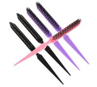WEKADRIN 6 pièces Peigne Pliable Portable Deux pour Cheveux Lisses et Bouclés Compact et Facile à Transporter Outil Coiffure Mixte pour Femmes et Hommes