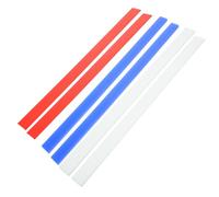WEKADRIN 6 pièces Silicone Rolling Pin Thickness Guides For Dough Baking Non Breakable Pastry Rulers Uniform Dough Thickness Measurement Sticks For Pâtisserie And Raviolis