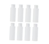 WEKADRIN 8 pièces Flacons Cosmétiques Rechargeables pour Voyage Bouteilles Vides pour Lotion et Shampoing Légères et Étanches Contenant Portable pour Soins Personnels