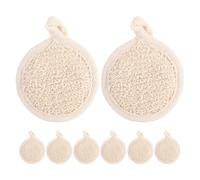 WEKADRIN 8 Pièces Pads Exfoliants Visage Doux pour Bain et Soins Peau Tampons Nettoyants Pores pour Usage Domestique