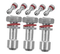 WEKADRIN 8 Pièces Tuyau de Ventilation Aluminium pour Autocuiseur Accessoires Cuisine de Rechange Robuste et pour Fonction Échappement Sécurisée