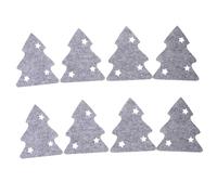 WEKADRIN 8pièces Porte-Couverts De Noël Arbre Sacs De Rangement pour Fourchettes Et Couteaux Décorations De Table pour Fête