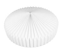 WEKADRIN Abat-jour Pliable en Papier Vierge Blanc, à Suspendre Géométrique DIY Diamant J, Abat-jour Moderne pour Luminaire Intérieur, Ombre Décorative pour Lampe de Plafond, 1 Pièce