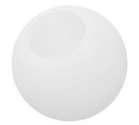 WEKADRIN Abat-Jour Sphérique en PE Rotomoulé Suspendre, Diamètre 15 CM, Adapté pour Lampadaire de Parc et Centre Commercial, Couvercle Luminaire Léger et Solide