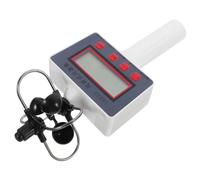 WEKADRIN Anémomètre Portable Numérique à Écran LCD Ergonomique pour Mesure Précise Vitesse Du Vent Compteur de Flux Air pour Activités Extérieures Hvac et Usage Éducatif