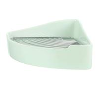 WEKADRIN Bac à Litière Triangulaire pour Petits Animaux Fonction Anti-retournement en Céramique Taille Compacte Couleur Bleu Aqua Usage Intérieur pour Lapins Cochons D’Inde Et Chinchillas