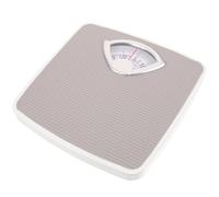 WEKADRIN Balance Mécanique en Fer Robuste, Pèse-personne de Salle de Bain Gris Clair Xt-g, Mesure Précise du Poids Taille, Usage Domestique pour Suivi Corporel et Santé