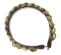 WEKADRIN Bandeau Tressé Pour Perruque Femme Accessoire De Cheveux Antidérapant Pour Activités Quotidiennes Confort Optimal Et Design Élégant Pour Maquillage Sport
