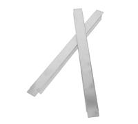 WEKADRIN Barres de Séparation en Acier Inoxydable 1/4 26,5 Cm, 2 Pièces, Supports Métalliques pour Table à Vapeur, Séparateurs de Casseroles pour Usage Traiteur, Accessoires Robustes